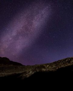 Wadi Stars Mountain Evening